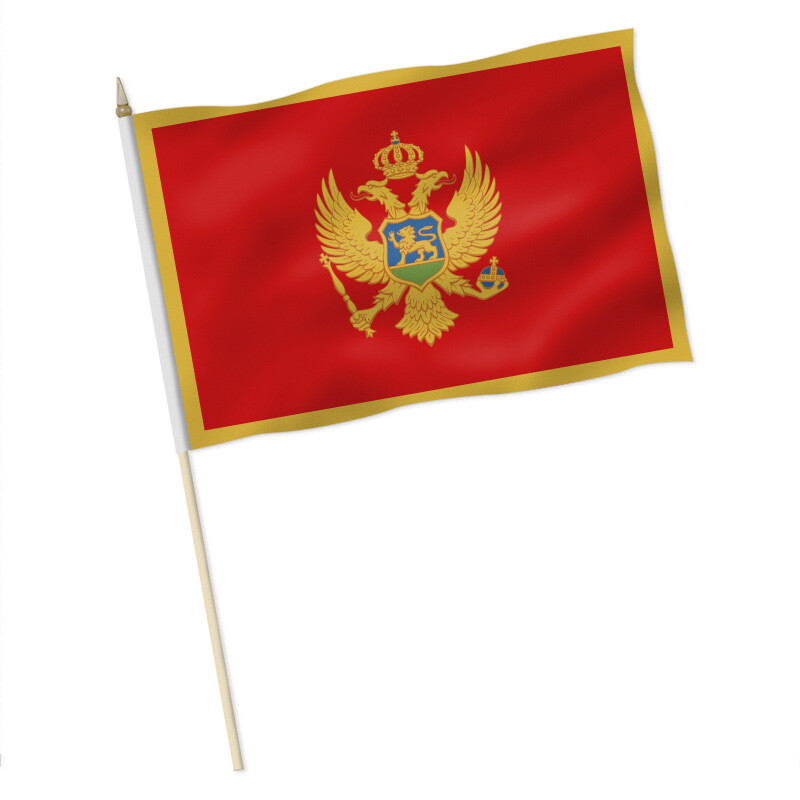 Stock-Flagge : Montenegro / Premiumqualität, 9,95 €