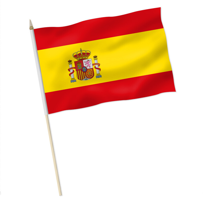 Premiumfahne Spanien mit Wappen, 7,95 €