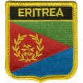 Patch zum Aufb&uuml;geln oder Aufn&auml;hen Eritrea - Wappen