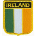 Patch zum Aufb&uuml;geln oder Aufn&auml;hen Irland - Wappen