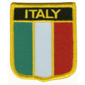 Patch zum Aufb&uuml;geln oder Aufn&auml;hen Italien - Wappen