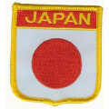 Patch zum Aufb&uuml;geln oder Aufn&auml;hen Japan - Wappen