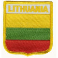 Patch zum Aufbügeln oder Aufnähen Litauen - Wappen