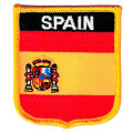 Patch zum Aufb&uuml;geln oder Aufn&auml;hen Spanien - Wappen