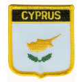 Patch zum Aufbügeln oder Aufnähen Zypern - Wappen