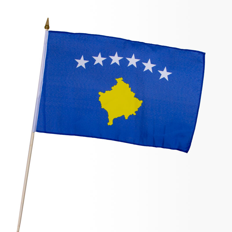 Stock-Flagge 30 x 45 : Kosovo, 3,95 €