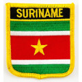 Patch zum Aufb&uuml;geln oder Aufn&auml;hen Suriname -...