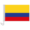 Auto-Fahne: Kolumbien - Premiumqualit&auml;t