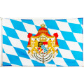 Flagge 90 x 150 : Bayern K&ouml;nigreich