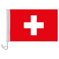 Auto-Fahne: Schweiz - Premiumqualit&auml;t