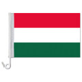 Auto-Fahne: Ungarn - Premiumqualit&auml;t