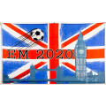 Flagge 90 x 150 : Fu&szlig;ball EM 2020/2021 mit Big Ben