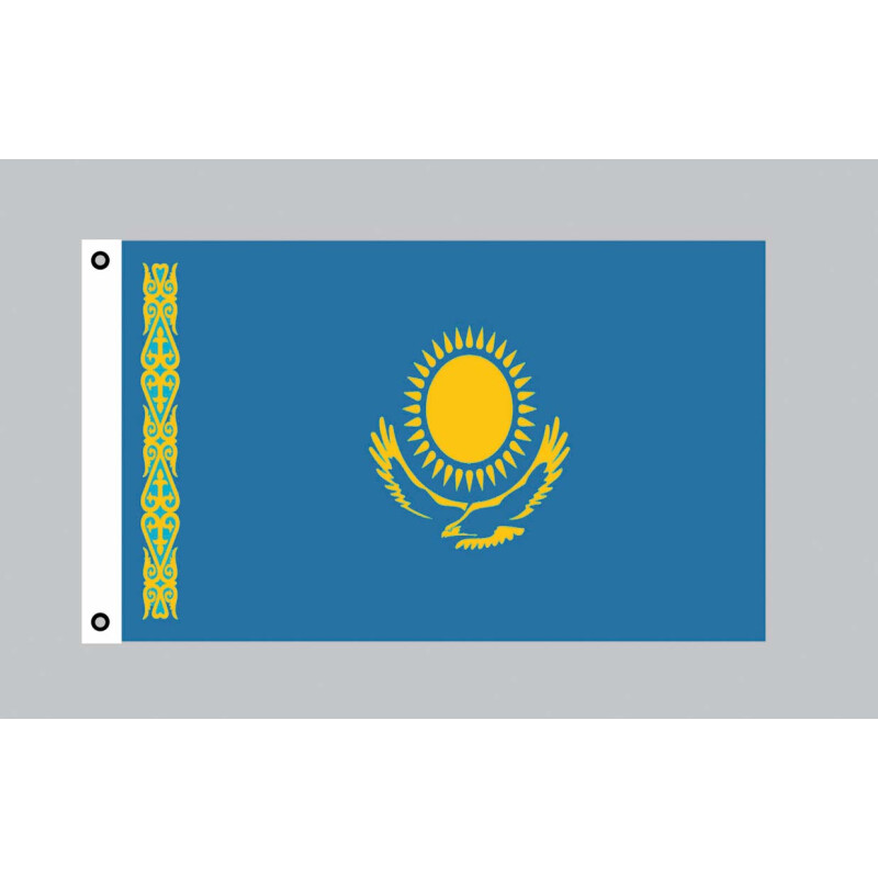 Flagge 90 x 150 : Kasachstan, 9,95 €