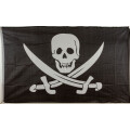 Flagge 60 x 90 cm Pirat mit Säbel