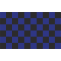 Flagge 90 x 150 : Karo blau/schwarz