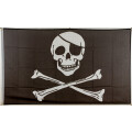 Flagge 60 x 90 cm Pirat mit Knochen