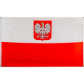 Flagge 60 x 90 cm Polen mit Adler