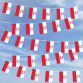 Party-Flaggenkette Polen mit Adler