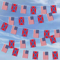 Party-Flaggenkette USA - S&uuml;dstaaten