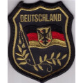 Patch zum Aufn&auml;hen : Deutschland - Wappen Schwarz