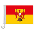 Auto-Aufkleber - BAYERN - Gr. ca. 6,5 x 8cm (301430) - Wappen Landeszeichen  Flagge-301430