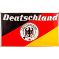 Flagge 90 x 150 : Deutschland mit 16 Bundesländerwappen auf einer