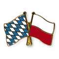Freundschaftspin Bayern-Polen