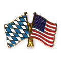Freundschaftspin Bayern-USA
