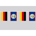 Party-Flaggenkette Deutschland - Belize