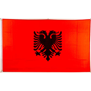 Flagge 90 X 150 Albanien 7 95