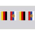 Party-Flaggenkette Deutschland - Russland mit Adler