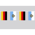Party-Flaggenkette Deutschland - San Marino