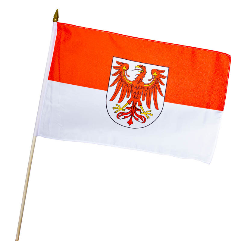 Stock-Flagge 30 x 45 : Brandenburg, 3,95 €