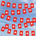 Party-Flaggenkette Schweiz