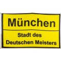 Flagge 90 x 150 : M&uuml;nchen Stadt des deutschen Meisters