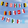 Party-Flaggenkette Alle 16 Bundesländer 11,80 Meter