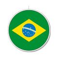 Deckenh&auml;nger Brasilien rund