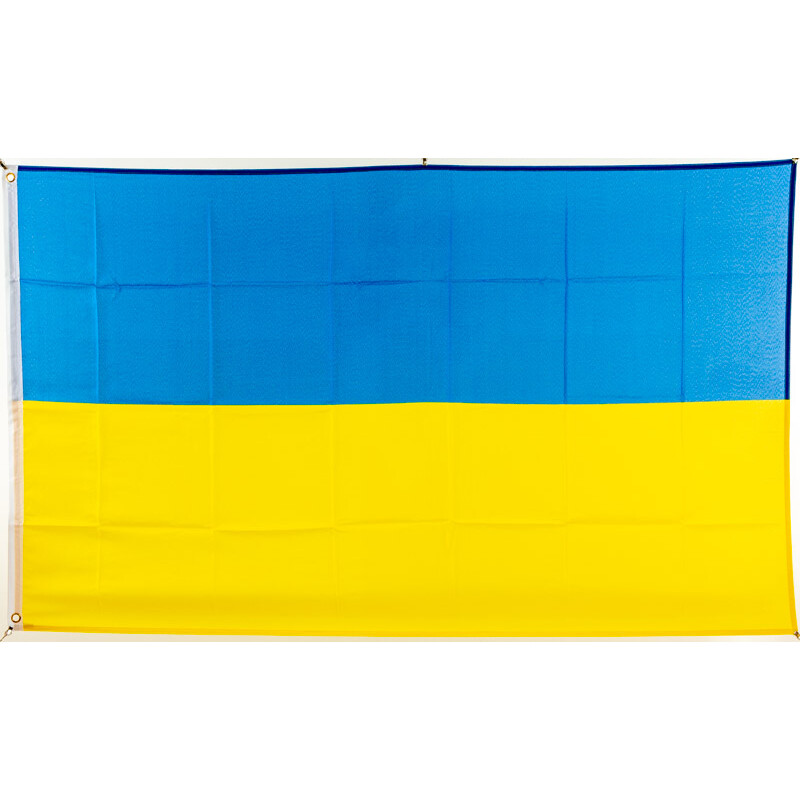 Freundschaftspins Russland-Ukraine Flaggen und Fahnen