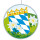 Deckenhänger Bayrisches Wappen mit Edelweiß