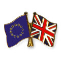 Freundschaftspin Europa-Großbritannien