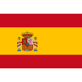 Aufkleber Spanien mit Wappen 6 x 4 cm