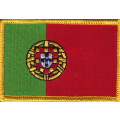 Patch zum Aufb&uuml;geln oder Aufn&auml;hen Portugal - klein