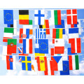 Party-Flaggenkette Europa - Mitgliedsstaaten + 5 Europa...