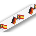 Schl&uuml;sselband Deutschland-Spanien mit Wappen