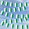 Party-Flaggenkette Schützenfest grün/weiß
