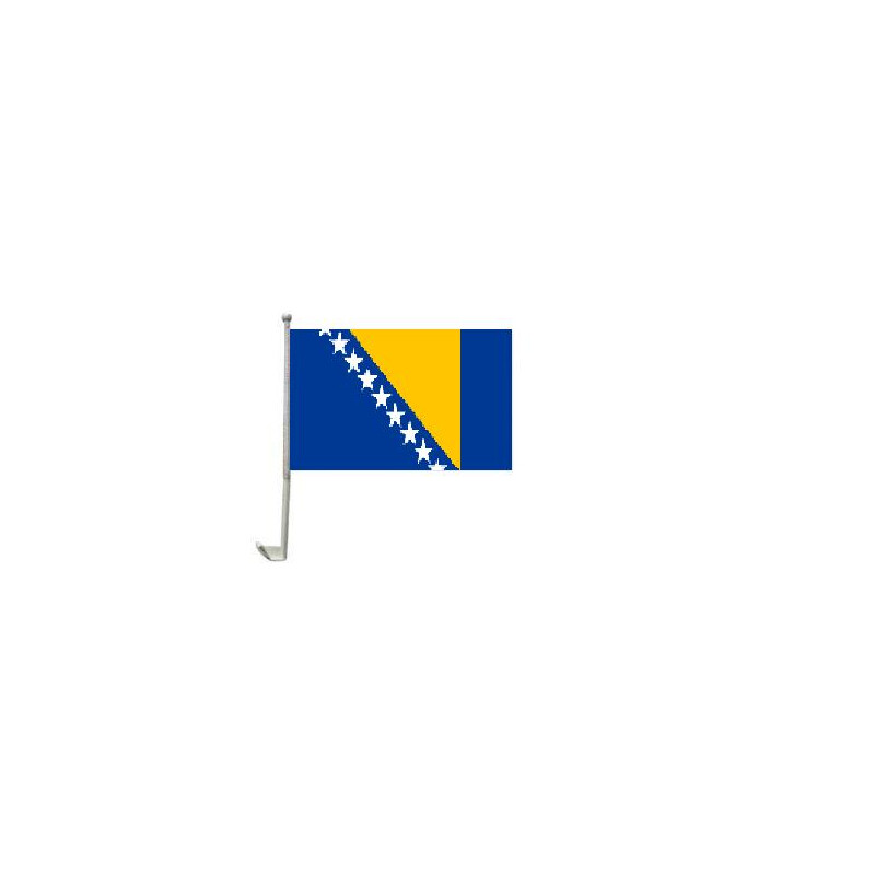 Bosnische Flagge, Flagge von Bosnien und Herzegowi Rechteckiger Aufkleber