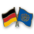 Freundschaftspin Deutschland-UNO