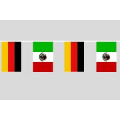 Party-Flaggenkette Deutschland - Mexiko