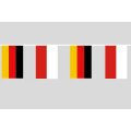 Party-Flaggenkette Deutschland - Polen