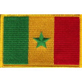 Patch zum Aufb&uuml;geln oder Aufn&auml;hen Senegal -...